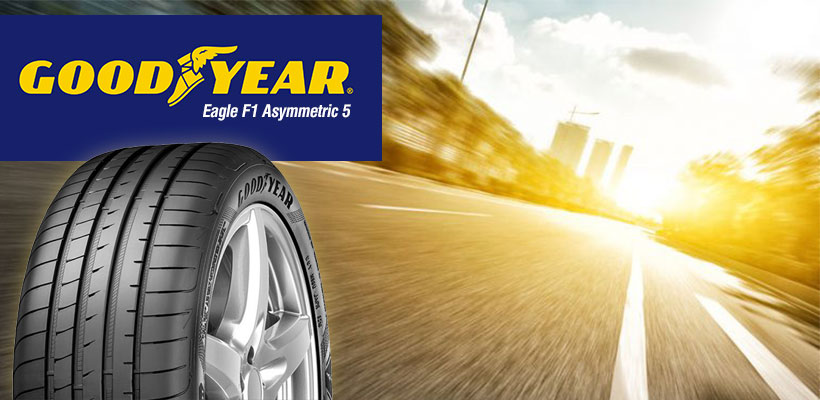 Goodyear Eagle F1 Asymmetric 5 najviša mesta na najznačajnijim testovima!