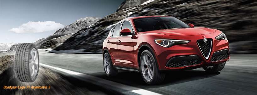 Alfa Romeo Stelvio prva ugradnja Goodyear gume