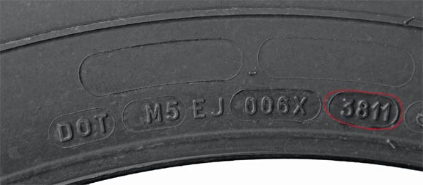 Oznake na gumama - DOT - godina proizvodnje