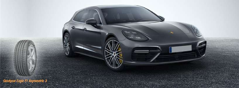 Porsche Panamera gume prva ugradnja Goodyear